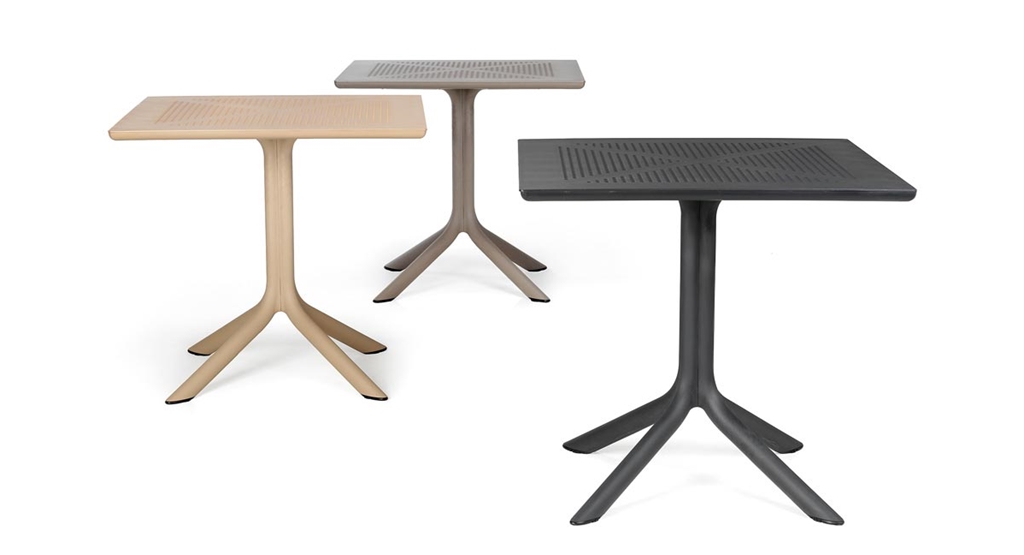tavolo clip in resina cm 70x70 0 80x80